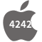 Aplicativo 4242 para iOS